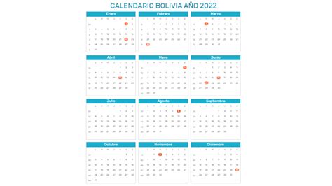 feriados 2022 bolivia